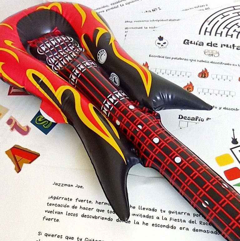 Actividad La guitarra de fuego