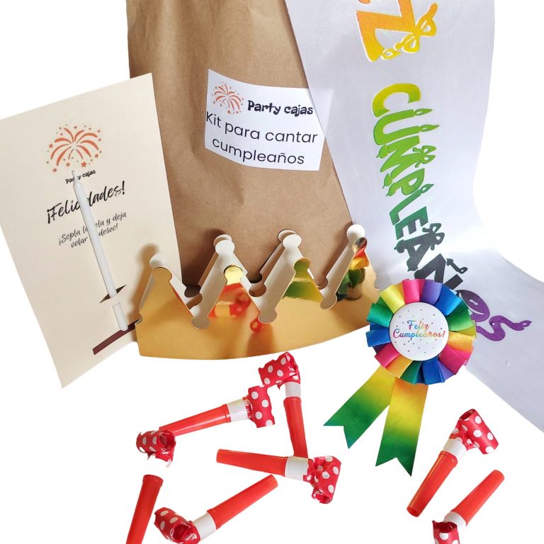 Kit para cantar cumpleaños